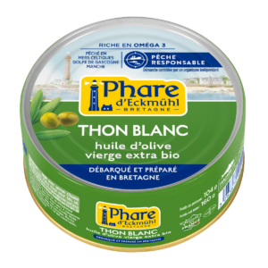 thon blanc huile d'olive vierge extra bio